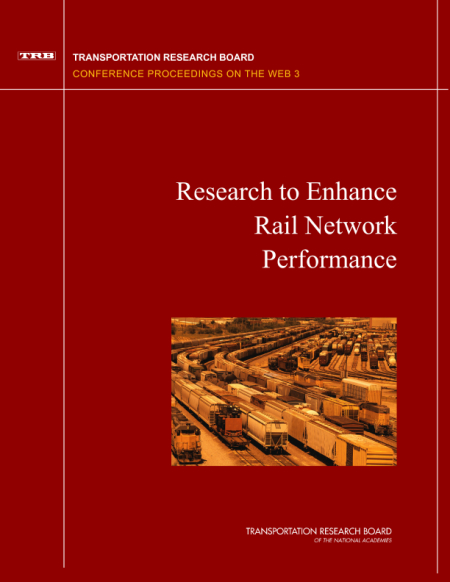 Research to Enhance Rail Network Performance