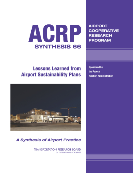 Cover: Lessons Learned from Airport Sustainability Plans
