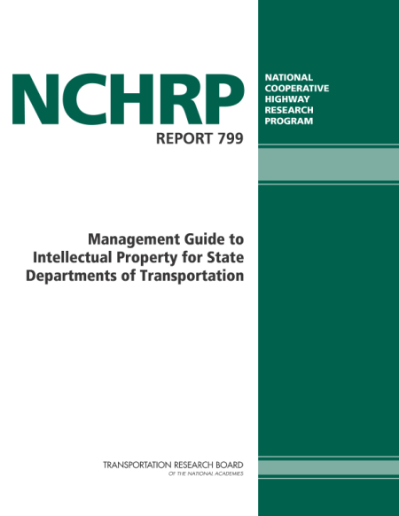 Management Guide to Intellectual Property for State Departments of Transportation