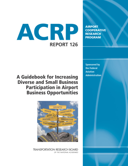 Cover: A Guidebook for Increasing Diverse and Small Business Participation in Airport Business Opportunities