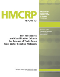 Cover Image:Test Procedures and Classification Criteria for Release of Toxic Gases from Water-Reactive Materials