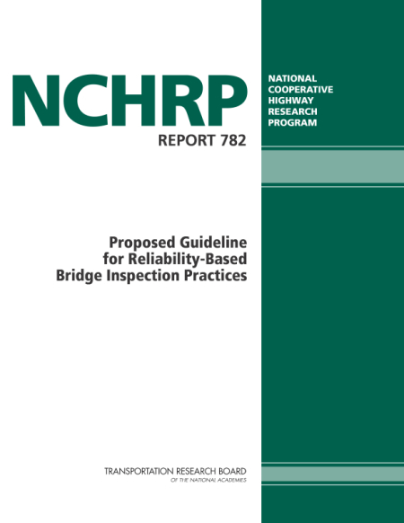 Cover: Proposed Guideline for Reliability-Based Bridge Inspection Practices