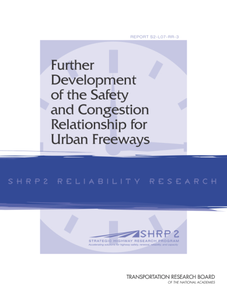 Further Development of the Safety and Congestion Relationship for Urban Freeways