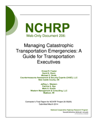 Managing Catastrophic Transportation Emergencies: A Guide for Transportation Executives