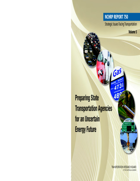 Cover: Strategic Issues Facing Transportation, Volume 5: Preparing State Transportation Agencies for an Uncertain Energy Future