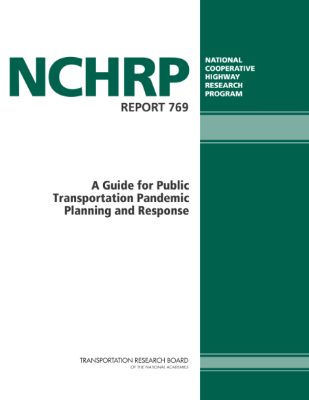 A Guide for Public Transportation Pandemic Planning and Response