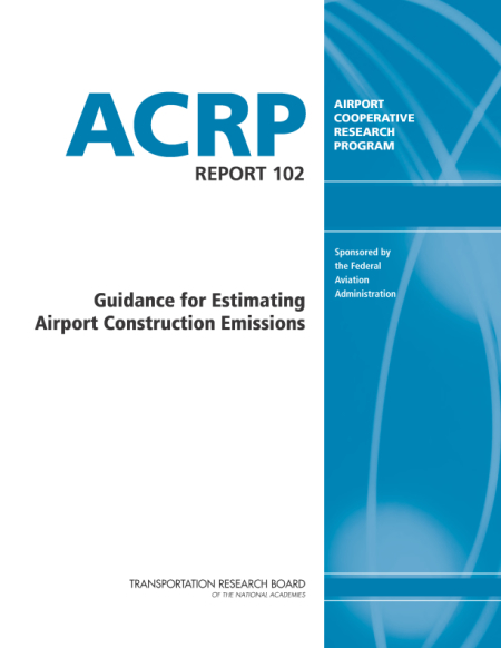 Guidance for Estimating Airport Construction Emissions