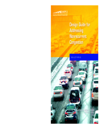 Cover Image:Design Guide for Addressing Nonrecurrent Congestion