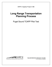 Long Range Transportation Planning Process: Puget Sound TCAPP Pilot Test