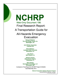 Final Research Report: A Transportation Guide for All-Hazards Emergency Evacuation