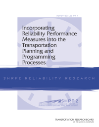 Cover Image:Incorporating Reliability Performance Measures into the Transportation Planning and Programming Processes