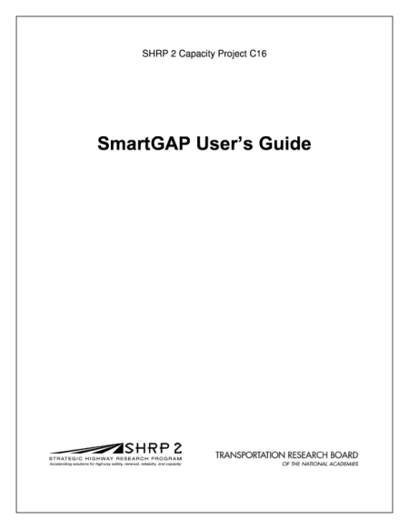 SmartGAP User’s Guide