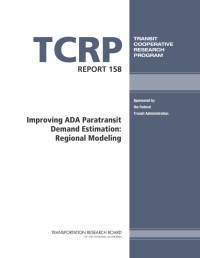 Improving ADA Paratransit Demand Estimation: Regional Modeling