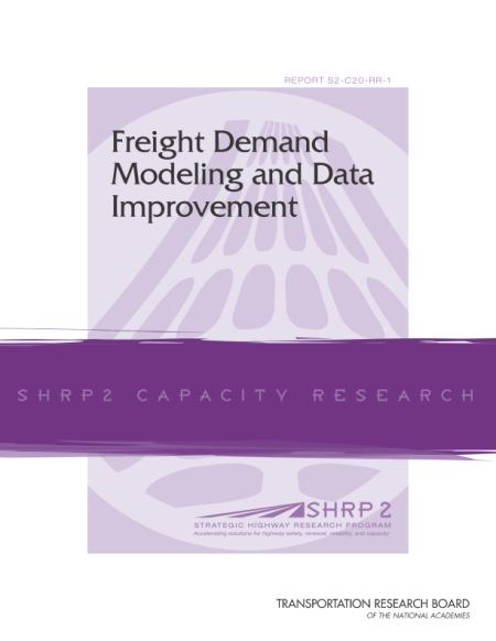 Cover: Freight Demand Modeling and Data Improvement