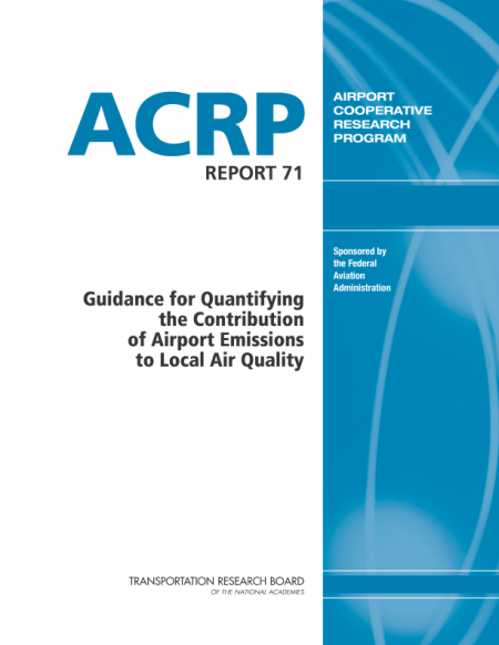 Guidance for Quantifying the Contribution of Airport Emissions to Local Air Quality