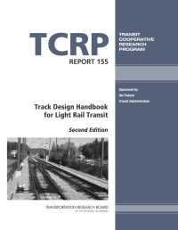 Cover Image: Track Design Handbook for Light Rail Transit, Second Edition