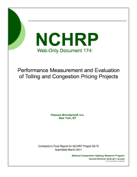 Performance Measurement and Evaluation of Tolling and Congestion Pricing Projects