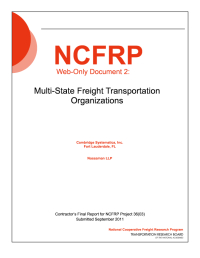 Multi-State Freight Transportation Organizations