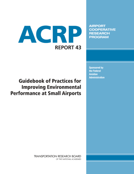 Guidebook of Practices for Improving Environmental Performance at Small Airports