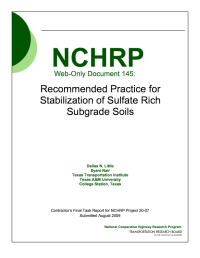 Recommended Practice for Stabilization of Sulfate-Rich Subgrade Soils