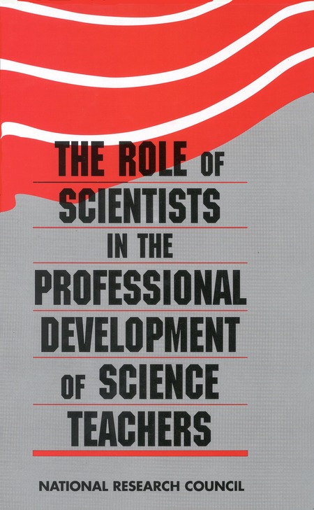 Cover: The Role of Scientists in the Professional Development of Science Teachers