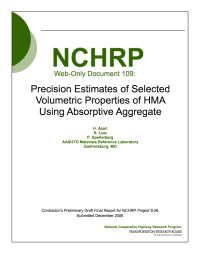 Precision Estimates of Selected Volumetric Properties of HMA Using Absorptive Aggregate