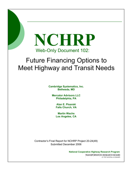 FHWA - Center for Innovative Finance Support - Project Profiles