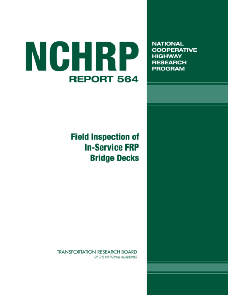 Part I - Inspection Manual, Field Inspection of In-Service FRP Bridge  Decks