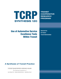 Cover Image:Use of Automotive Service Excellence Tests Within Transit