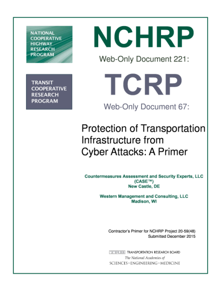 Protection of Transportation Infrastructure from Cyber Attacks: A Primer