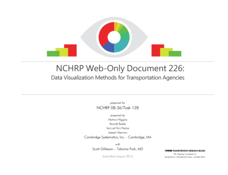 Cover: Data Visualization Methods for Transportation Agencies