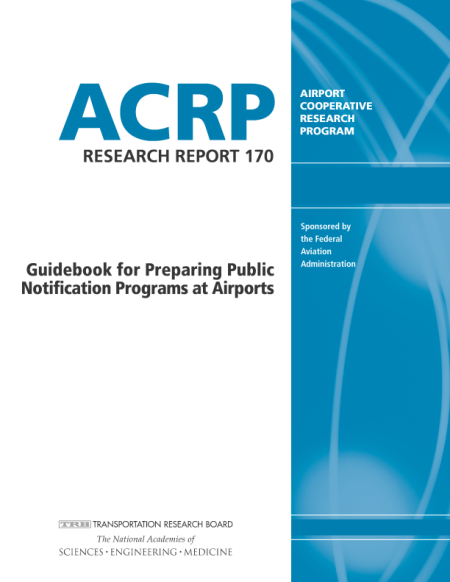 Cover: Guidebook for Preparing Public Notification Programs at Airports