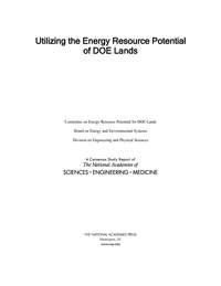 Utilizing the Energy Resource Potential of DOE Lands