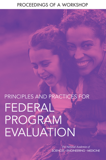 Cover: Principles and Practices for Federal Program Evaluation: Proceedings of a Workshop