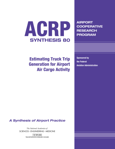 Cover: Estimating Truck Trip Generation for Airport Air Cargo Activity