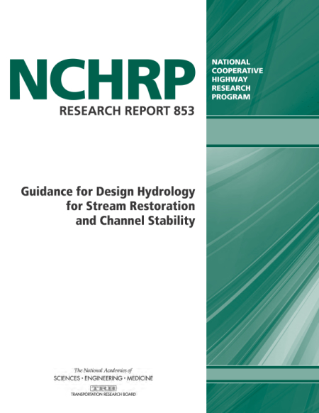 Guidance for Design Hydrology for Stream Restoration and Channel Stability