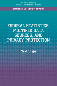 Federal Statistics, Multiple Data Sources, and Privacy Protection: Next Steps