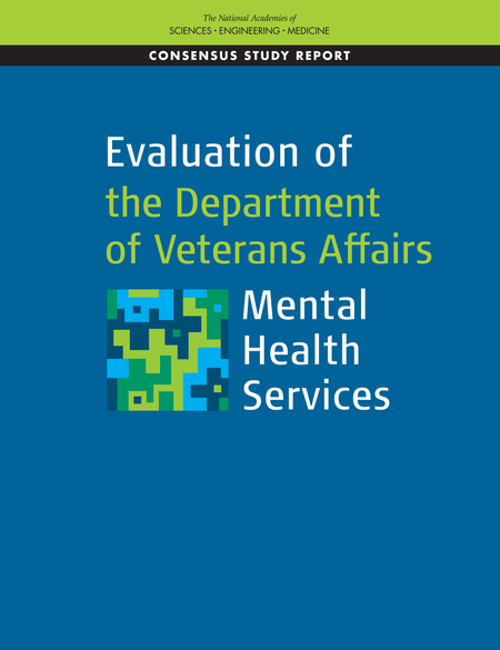 Cover: Evaluation of the Department of Veterans Affairs Mental Health Services