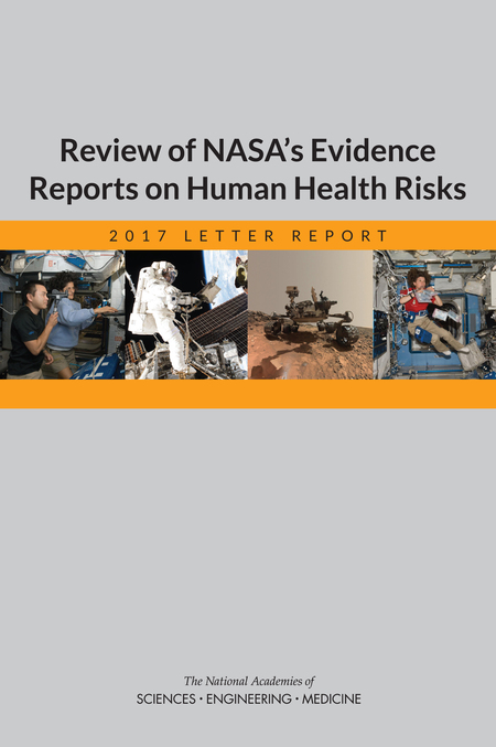 Cover: Review of NASA's Evidence Reports on Human Health Risks: 2017 Letter Report