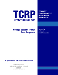 College Student Transit Pass Programs