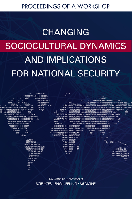 Cover: Changing Sociocultural Dynamics and Implications for National Security: Proceedings of a Workshop