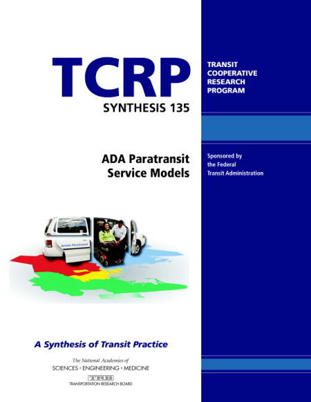 ADA Paratransit Service Models