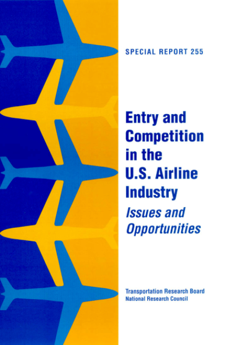 Entry and Competition in the U.S. Airline Industry:  Issues and Opportunities