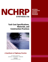 Cover Image:Tack Coat Specifications, Materials, and Construction Practices