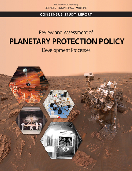 Cover: Review and Assessment of Planetary Protection Policy Development Processes