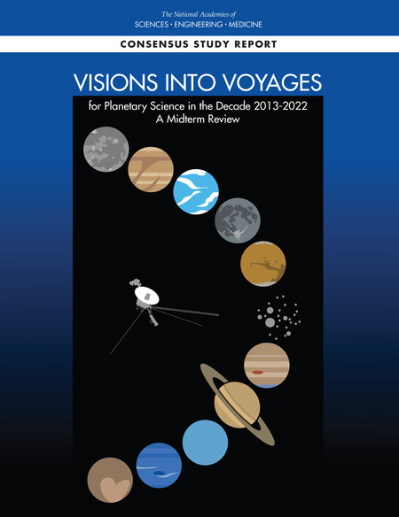 Visions into Voyages for Planetary Science in the Decade 2013-2022: A Midterm Review