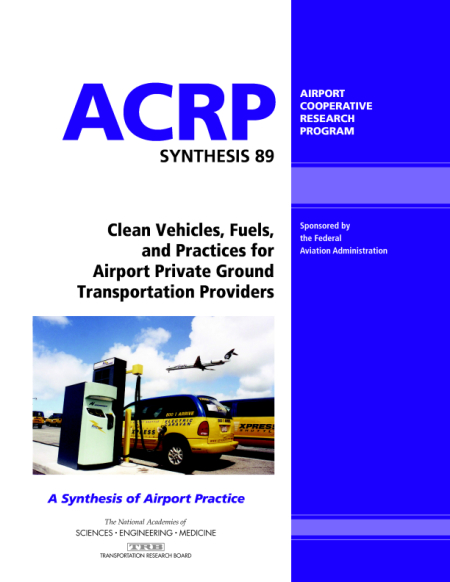 Cover: Clean Vehicles, Fuels, and Practices for Airport Private Ground Transportation Providers