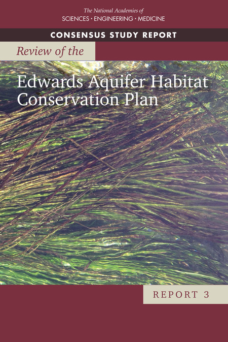 Review of the Edwards Aquifer Habitat Conservation Plan: Report 3