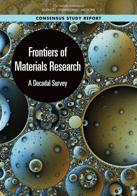 Cover: Frontiers of Materials Research: A Decadal Survey