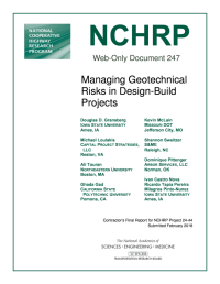 Managing Geotechnical Risks in Design–Build Projects